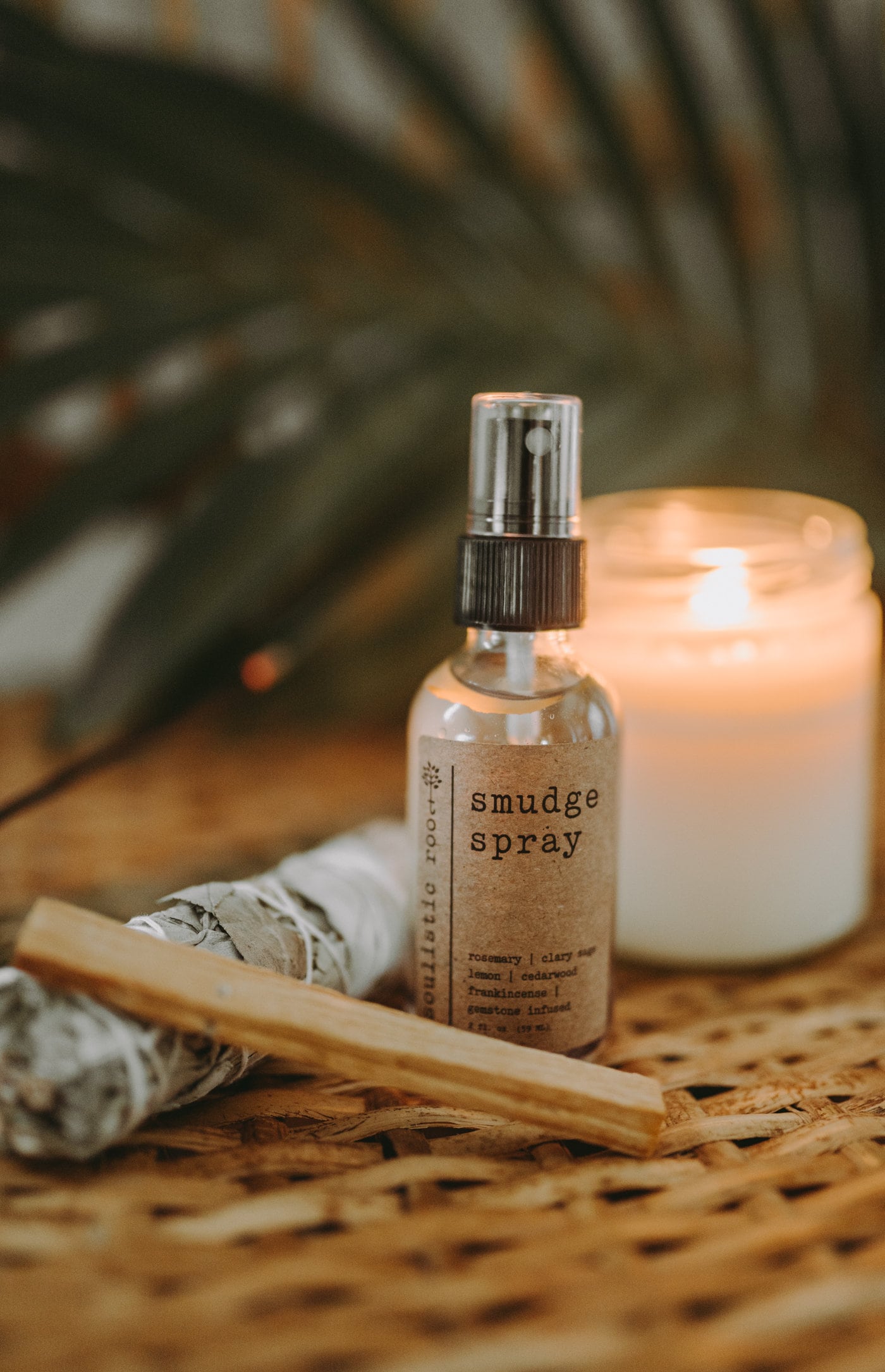 Smudge Spray | Amethyst Infused Essential Oil Spray