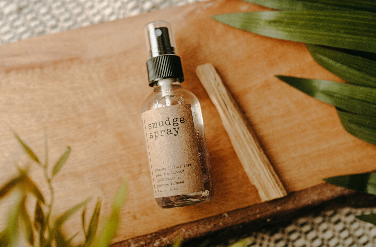 Smudge Spray | Amethyst Infused Essential Oil Spray